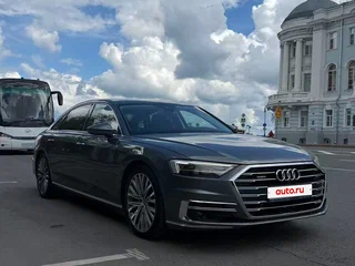 2019 Audi A8 Long 55 TFSI IV (D5), серый, 3900000 рублей, вид 1