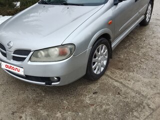 2003 Nissan Almera II (N16) Рестайлинг, серебристый, 350000 рублей, вид 1