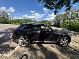 2008 Infiniti FX35 II (S51), коричневый, 1400000 рублей, вид 3