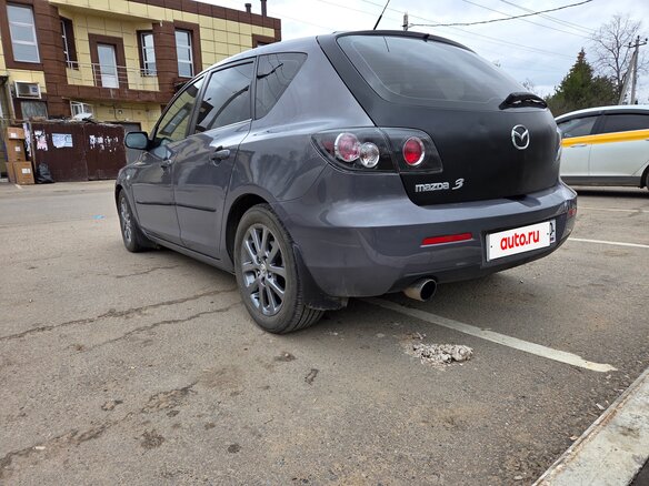 2008 Mazda 3 I (BK) Рестайлинг, серый, 550000 рублей - вид 4