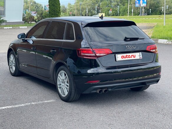 2017 Audi A3 III (8V) Рестайлинг, чёрный, 1250000 рублей - вид 8