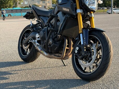 2016 Yamaha MT-09 (FZ-09), чёрный, 680000 рублей, вид 2