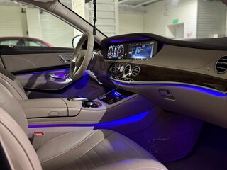 2017 Mercedes-Benz S-Класс 450 Long VI (W222, C217) Рестайлинг, чёрный, 4900000 рублей, вид 2
