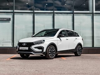 2024 Lada (ВАЗ) Vesta SW Cross I Рестайлинг (NG), белый, 1290000 рублей, вид 1