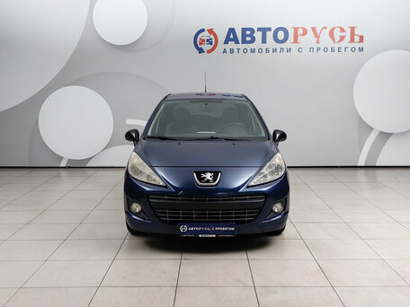 2010 Peugeot 207 I Рестайлинг, синий, 314000 рублей, вид 3