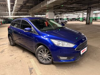 2016 Ford Focus III Рестайлинг, синий, 690000 рублей, вид 2