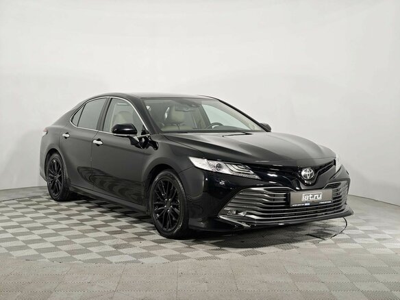 2019 Toyota Camry VIII (XV70), чёрный, 2689000 рублей - вид 6