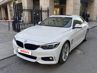 2017 BMW 4 серии 430i F32/F33/F36 Рестайлинг, белый, 2690000 рублей, вид 1