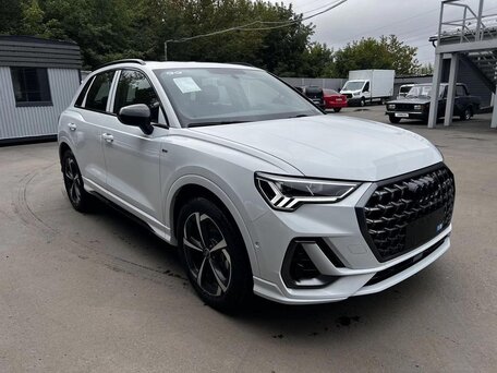2023 Audi Q3 35 TDI DFGA II (F3), белый, 2800000 рублей, вид 2