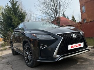 2016 Lexus RX 200t IV, чёрный, 3800000 рублей, вид 1