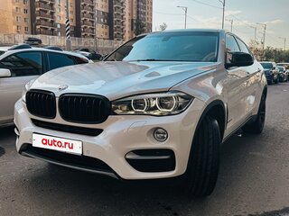 2015 BMW X6 30d II (F16), белый, 2850000 рублей, вид 1