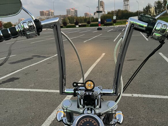 2006 Harley-Davidson Dyna Wide Glide, чёрный, 700000 рублей - вид 5