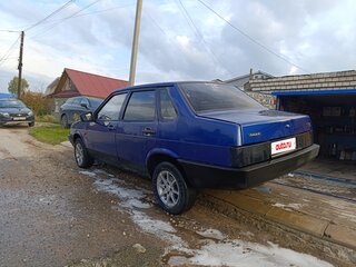2002 Lada (ВАЗ) 21099, синий, 100000 рублей, вид 5