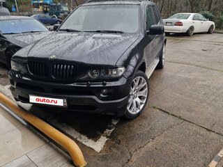 2004 BMW X5 4.8is I (E53) Рестайлинг, чёрный, 1200000 рублей, вид 1