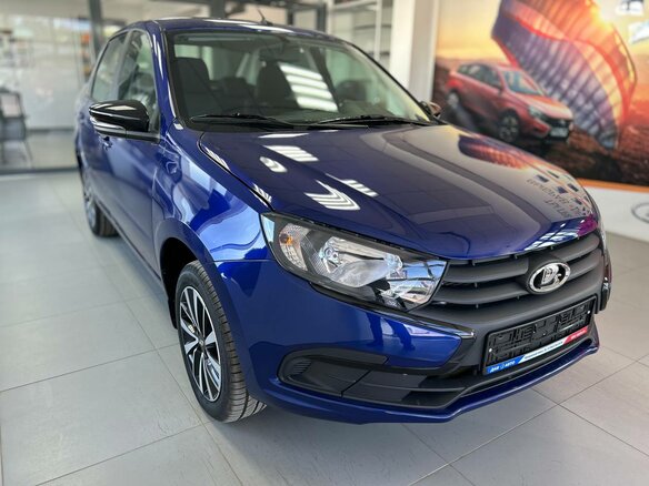 2026 Lada (ВАЗ) Granta I Рестайлинг, синий, 1310000 рублей - вид 2