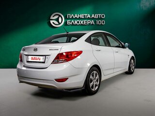 2011 Hyundai Solaris I, белый, 748000 рублей, вид 5