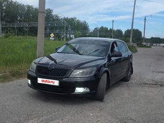 2011 Skoda Octavia II (A5) Рестайлинг, чёрный, 800000 рублей, вид 2