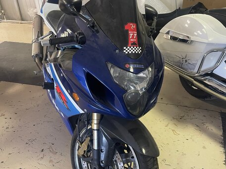 2005 Suzuki GSX-R 600, синий, 410000 рублей, вид 1