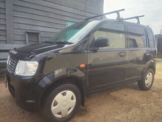 2010 Mitsubishi eK Wagon II, чёрный, 400000 рублей, вид 4