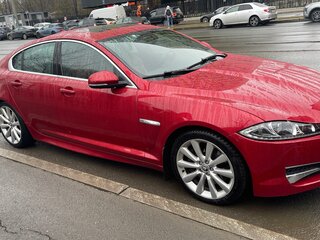 2013 Jaguar XF I Рестайлинг, красный, 1600000 рублей, вид 4