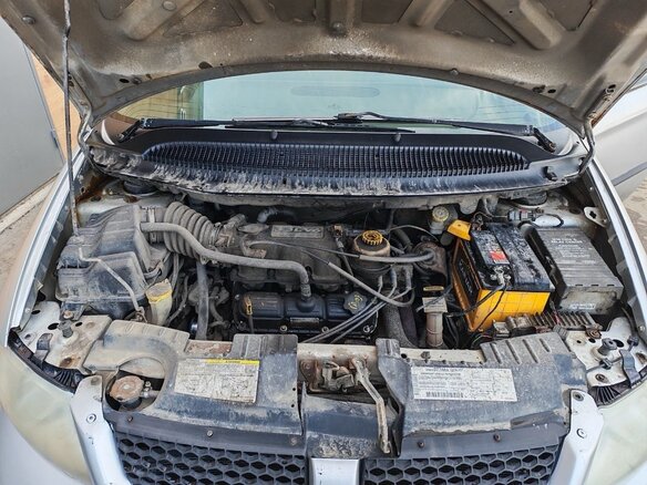 2001 Dodge Caravan Grand IV, серый, 470000 рублей - вид 10
