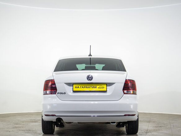 2018 Volkswagen Polo V Рестайлинг, белый - вид 4