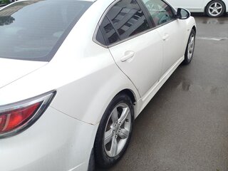 2011 Mazda 6 II (GH) Рестайлинг, белый, 880000 рублей, вид 3