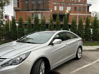 2011 Hyundai Sonata VI (YF), серебристый, 1170000 рублей, вид 4