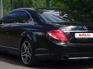 2007 Mercedes-Benz CL-Класс 600 III (C216), чёрный, 1300000 рублей, вид 2