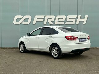 2015 Lada (ВАЗ) Vesta I, белый, 730000 рублей, вид 2
