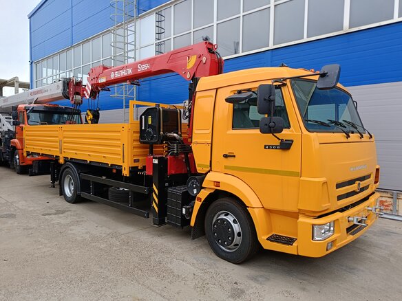 2025 КамАЗ 4308, жёлтый - вид 8