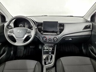2021 Hyundai Solaris II Рестайлинг, коричневый, 1620000 рублей, вид 5