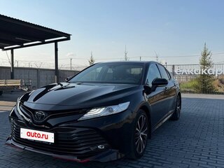 2020 Toyota Camry VIII (XV70), чёрный, 3240000 рублей, вид 3