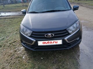 2019 Lada (ВАЗ) Granta I Рестайлинг, серебристый, 630000 рублей, вид 1