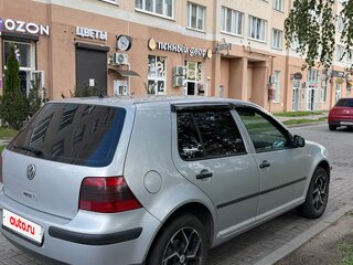 1998 Volkswagen Golf IV, серебристый, 563000 рублей, вид 3