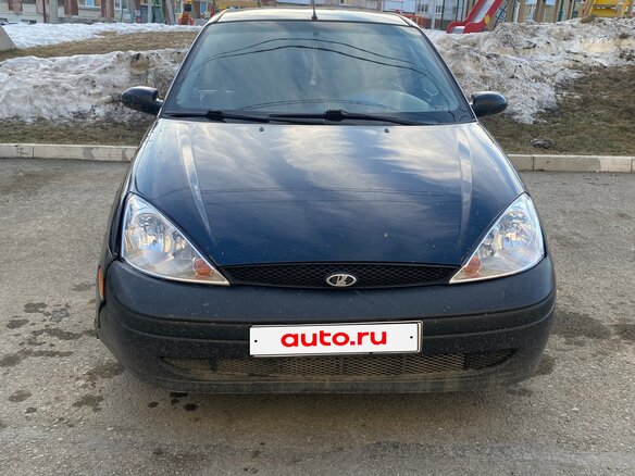 2002 Ford Focus I (North America), синий, 210000 рублей