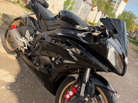 2007 Yamaha YZF-R6, чёрный, 495000 рублей, вид 5