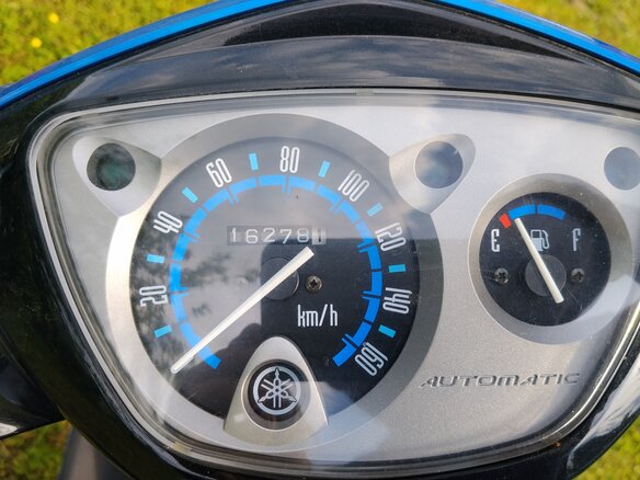 2007 Yamaha Nouvo, синий, 200000 рублей - вид 2