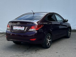 2011 Hyundai Solaris I, фиолетовый, 720000 рублей, вид 5