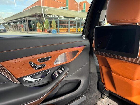 2018 Mercedes-Benz Maybach S-Класс 450 I (X222) Рестайлинг, чёрный, 4500000 рублей - вид 27