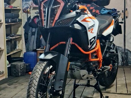 2017 KTM 1290 Super Adventure R, белый, 1200000 рублей, вид 1