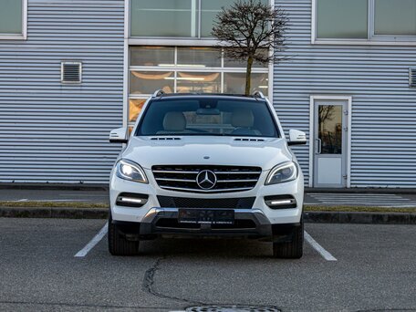 2014 Mercedes-Benz M-Класс 350 III (W166), белый, 2225000 рублей, вид 2