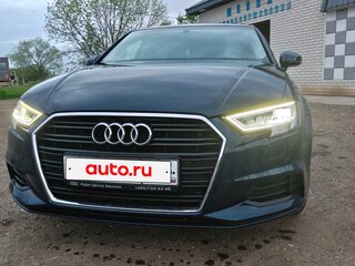 2019 Audi A3 III (8V) Рестайлинг, синий, 2425000 рублей, вид 5