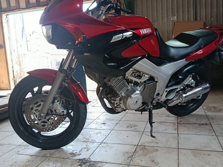 2000 Yamaha TDM850, красный, 312000 рублей, вид 3