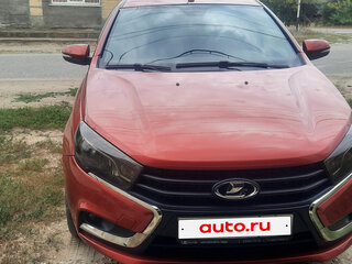 2019 Lada (ВАЗ) Vesta I, красный, 935000 рублей, вид 2