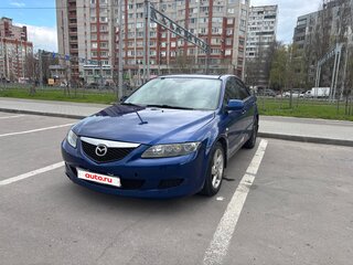 2004 Mazda 6 I (GG), синий, 290000 рублей, вид 1