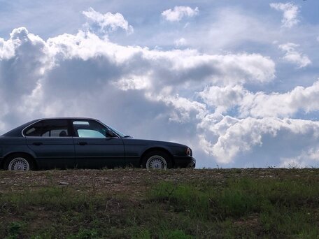 1991 BMW 5 серии 525i III (E34), зелёный, 530000 рублей, вид 3