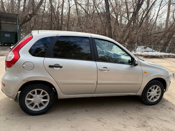 2013 Lada (ВАЗ) Kalina II, серебристый - вид 1