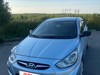 2012 Hyundai Solaris I, серый, 630000 рублей, вид 2