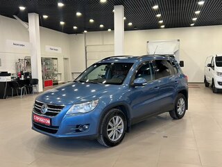 2010 Volkswagen Tiguan I, синий, 945000 рублей, вид 3